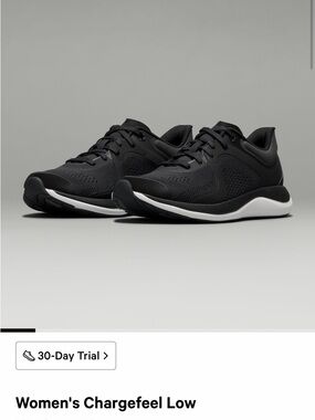 lululemon athletica Women's Chargefeel Low Black with White Sole